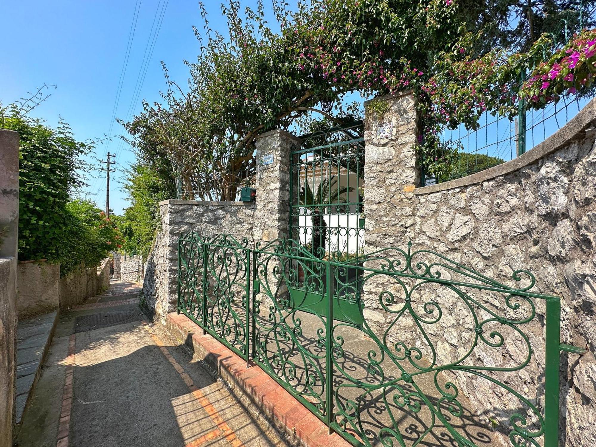 Dimora Storica Villa Pasquale Capri Exterior foto