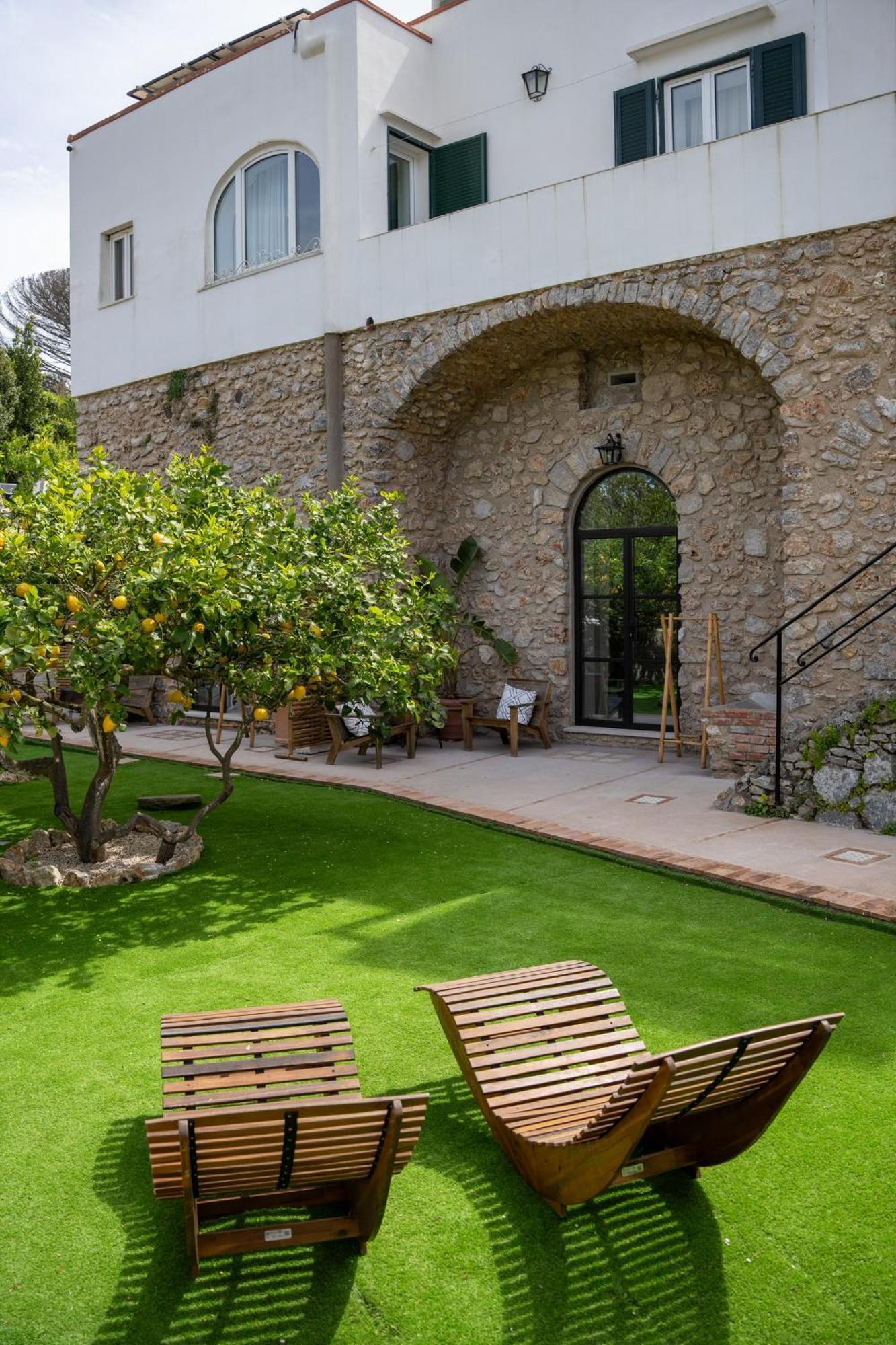 Dimora Storica Villa Pasquale Capri Exterior foto